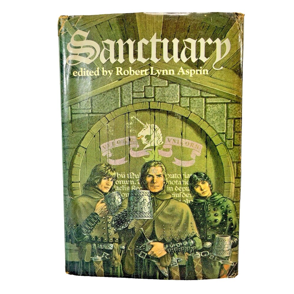 Sanctuary Edited by Robert Lynn Asprin Vintage 1981 Nelson Doubleday Hardback